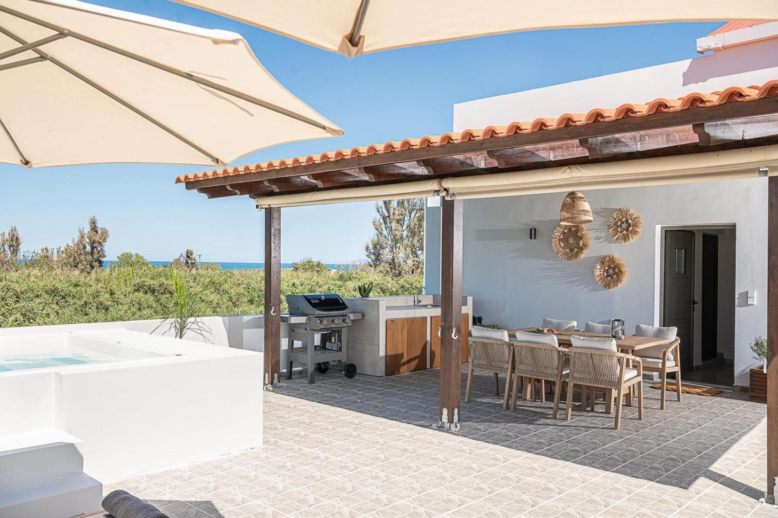 Sol Luxury Apartment - Close To The Beach With A Private Mini Pool Hanya Dış mekan fotoğraf