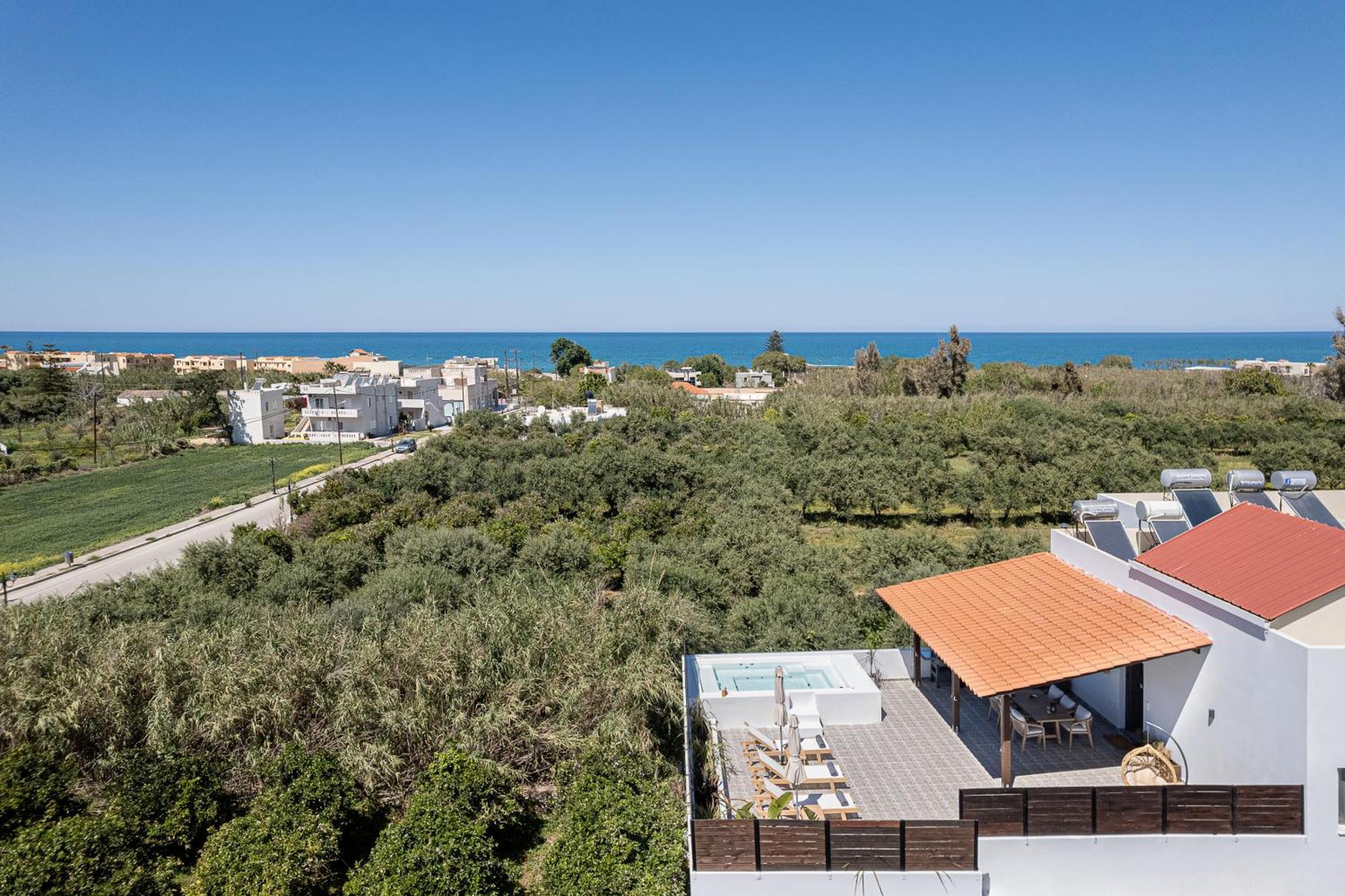 Sol Luxury Apartment - Close To The Beach With A Private Mini Pool Hanya Dış mekan fotoğraf