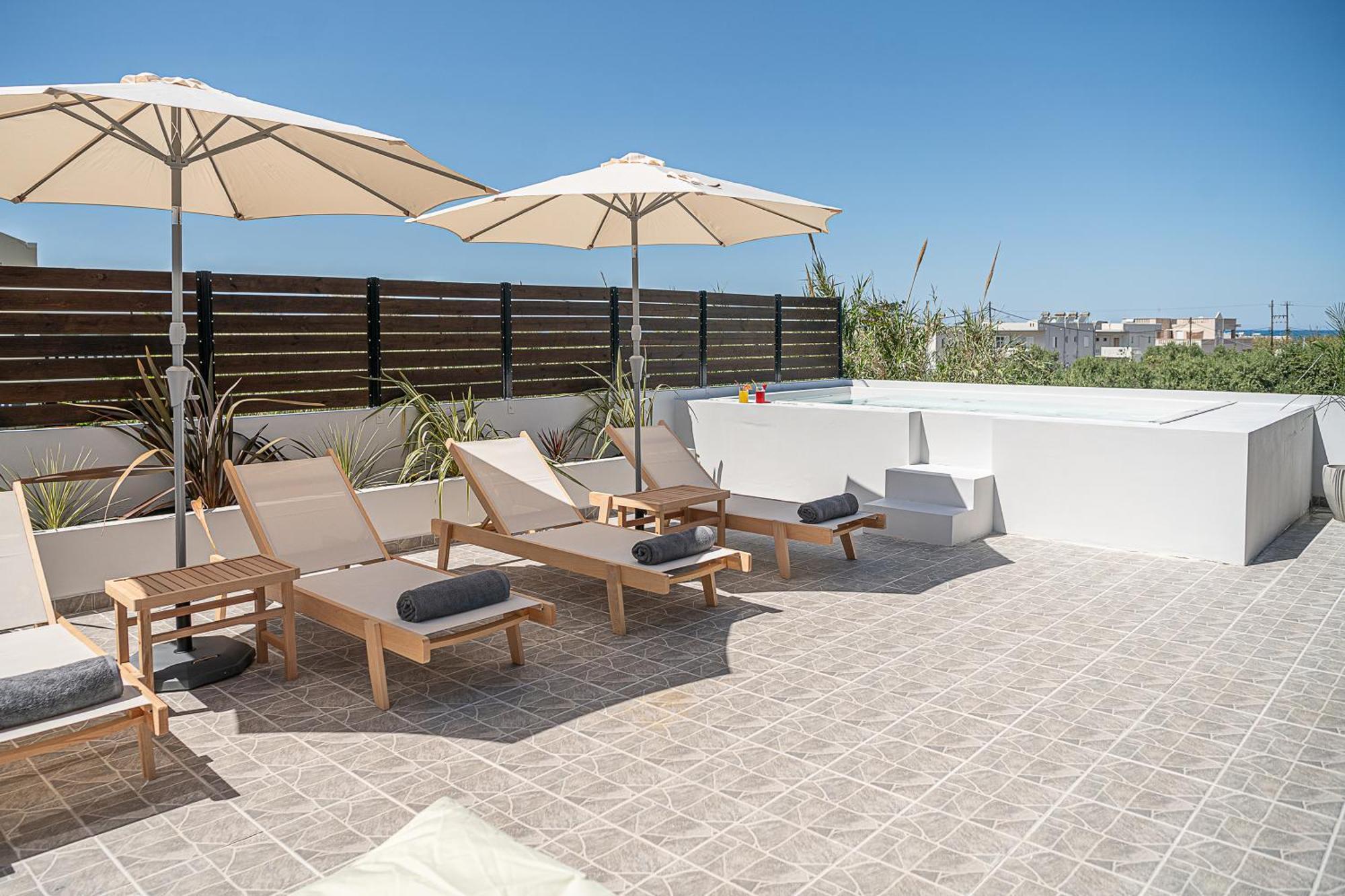 Sol Luxury Apartment - Close To The Beach With A Private Mini Pool Hanya Dış mekan fotoğraf