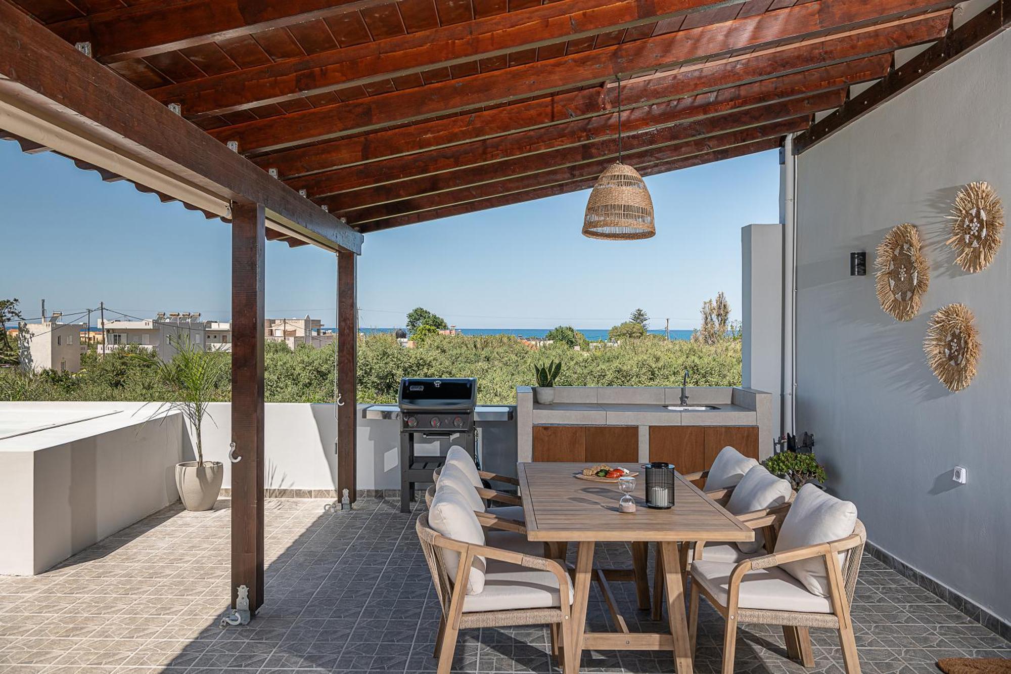 Sol Luxury Apartment - Close To The Beach With A Private Mini Pool Hanya Dış mekan fotoğraf